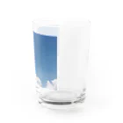 笹塚茶々丸の夏を感じる青空のグラス Water Glass :right