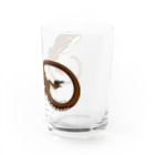 Dragon's Gateグッズのニホンカナヘビ Water Glass :right