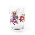 メイドイン極楽スズリ店のオール泥酔 Water Glass :right