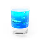 サーモン祭のジンベイザメ Water Glass :right