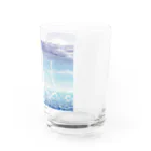 葵い空よりの竜出ずる狭間 Water Glass :right