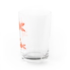 Alba spinaの金魚３匹 Water Glass :right