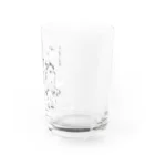 segasworksのデイノケイルス（毛筆画） Water Glass :right