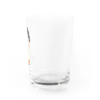 おむやきそばのポニーテールの女の子（夏） Water Glass :right