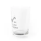 らくがき屋gamiのgamiめがね Water Glass :right