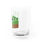 楽猫楽描しげ屋の箱池コガモ Water Glass :right