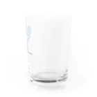 chocosshi shopのつらなりねこ Water Glass :right