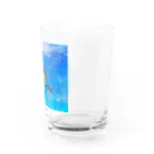 Coshi-Mild-Wildの✨バンドウイルカだよん🐬‼️‼️ Water Glass :right