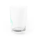 らくがきクオリティのmint green lover Water Glass :right