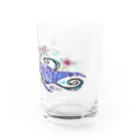 Aquagirl Zamami のZamami クジラ親子 Water Glass :right