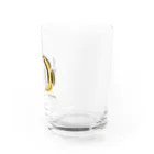 Astrio SUZURI店のフライチョウチョウウオちゃん Water Glass :right