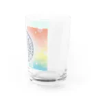 Chiiの龍体フトマニ図グッズ Water Glass :right