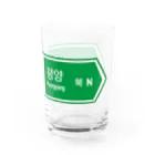 柴トレ工房のソウル&平壌 Water Glass :right