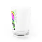 X.蛍光色の蛍光色のグラス Water Glass :right