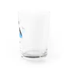 kuroのうきわペンギン Water Glass :right