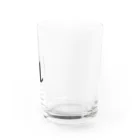 くろぺい舎の折れしっぽのくろぺい Water Glass :right