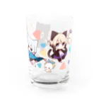 佐治の猫少年とあるトリ Water Glass :right