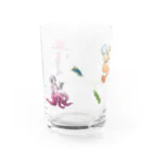 杜の魚のあつまれビーカー人魚 Water Glass :right