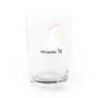 鳥なのにワンちゃん。のtorinanoni にわとりグラス Water Glass :right