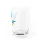 ヒフミヨイのカワセミ Water Glass :right