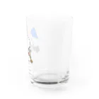 usa100のチラッ ポンコツヒーロー Water Glass :right