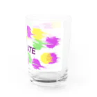 空手好きのチコの空手ドットKARATE Water Glass :right