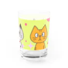 テンちゃんの店のにゃんトリオ Water Glass :right