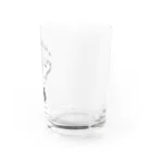 NIKORASU GOの自虐デザイン「捨て駒」 Water Glass :right