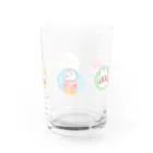 きょろ🐹👀のいろどりゆきちゃん Water Glass :right