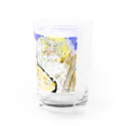 にゃじ川ぬっこの芋煮ぬこ Water Glass :right