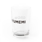 YUMEMIのGROW with YUMEMI（黒） Water Glass :right