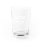 YUMEMIのGROW with YUMEMI（白） Water Glass :right