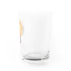 キッズモード某の月と黒ワンピの女の子 Water Glass :right