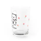 Kizplanning 「Sylph&Devil's」のしろいぬルッチー【3wes】ピンク Water Glass :right