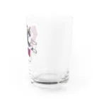 小町 by maltamarieの眠れる森の猫(オレオちゃん) Water Glass :right