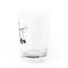 ヘシコヤン本舗のオオスカシバとクチナシ Water Glass :right