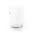 日本スピッツ　蛍の日本スピッツわくわく Water Glass :right