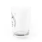 豚かつちゃんのはにゃ〜 Water Glass :right