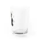 toko-san's cafeのお散歩クマ　ハウデイver Water Glass :right