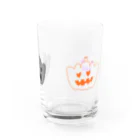 Ama_chanの愉快なカボチャ三兄弟 Water Glass :right