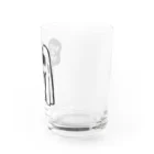 KNOCKのおばけくん Water Glass :right