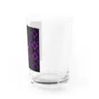 【ホラー専門店】ジルショップの紅×紫(ツートンカラー) Water Glass :right
