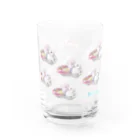 白石拓也の雪見うさぎがいっぱい！ Water Glass :right