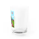 Fortune Campers そっくの雑貨屋さんのテントの中からどんちゃん Water Glass :right