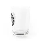 シャレコーベミュージアムのミュージアムロゴ2 Water Glass :right