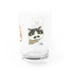 suwamiSHOP SUZURIのねこたち Water Glass :right