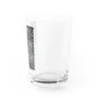 思い出の管理者のひび割れガラス Water Glass :right