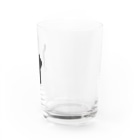 モノクロフィットネスの弁当オーバーロウ Water Glass :right
