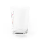 ベルとスノーとジンK2のＳＮＯＷ(ベルとスノーとK2です) Water Glass :right