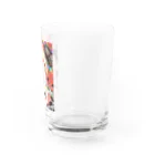 放蕩娘の売店のゲイシャコンニチハ Water Glass :right